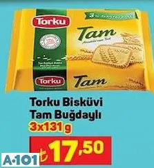 TORKU BİSKÜVİ TAM BUĞDAYLI